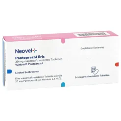 Best Pantoprazol Eris 20 mg magensaftresistent Tabletten , 14 St Pantoprazol
