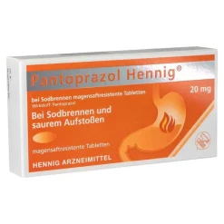 Best Pantoprazol b.Sodbrennen 20 mg magensaftresistent Tabletten, 7 St Pantoprazol
