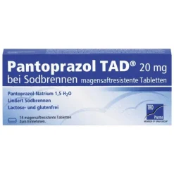 Sale TaD Pantoprazol 20 mg b.Sodbrenn. magensaftresistent Tabletten, 14 St