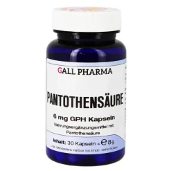 Clearance Hecht Pharma Pantothensäure 6 mg GPH Kapseln, 30 St