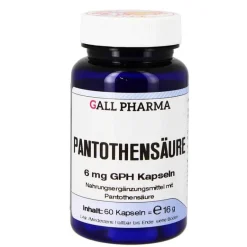 Discount Hecht Pharma Pantothensäure 6 mg GPH Kapseln, 60 St
