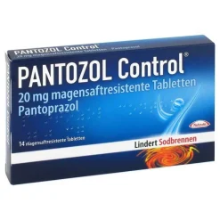 Pantozol Control 20 mg magensaftresistent Tabletten, 14 St