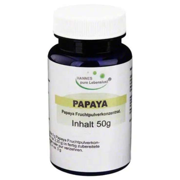 Papaya Frucht Pulver, 50 g