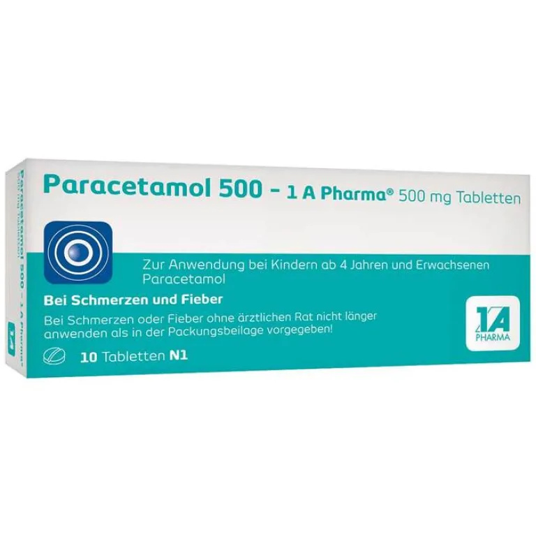 Sale Paracetamol 500 Tabletten, 10 St Paracetamol|Kopfschmerztabletten