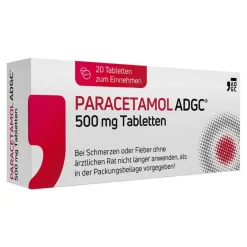 Sale PARACETAMOL ® 500 mg Tabletten, 20 St Zahnschmerztabletten|Regelschmerzen Tabletten