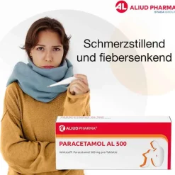 PARACETAMOL AL 500 Tabletten, 20 St