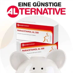 PARACETAMOL AL 500 Tabletten, 20 St