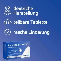 Sale Paracetamol ® 500 mg Tabletten , 20 St Zahnschmerztabletten|Regelschmerzen Tabletten