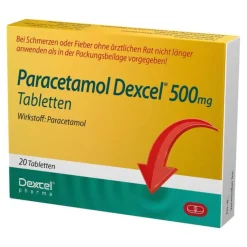 Outlet Paracetamol ® 500 mg Tabletten, 20 St Regelschmerzen Tabletten|Paracetamol