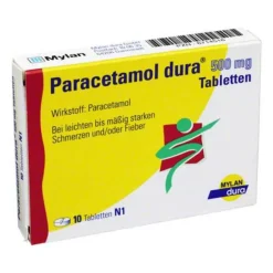 Discount Dura Paracetamol ® 500 mg Tabletten, 10 St