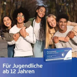 New Paracetamol plus Coffein ® 350 mg/50 mg Tabletten, 20 St Zahnschmerztabletten|Paracetamol