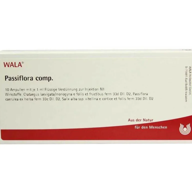 Outlet Wala Passiflora comp. Ampullen, 10X1 ml