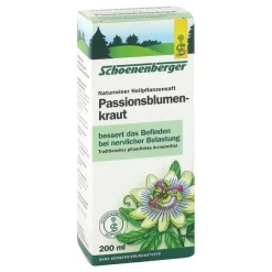 Online Passionsblumenkraut naturreiner Heilpflanzensaft, 200 ml Sonstige Bio Produkte