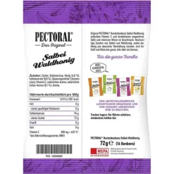 Discount Pectoral Salbei Waldhonig Bonbons Beutel , 72 g