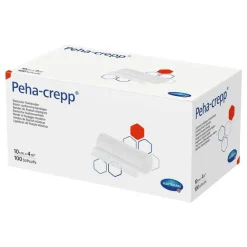 Best Peha Crepp Fixierbinde 10 cm x 4 m comp.verpackt, 100 St Haft- & Fixierbinden