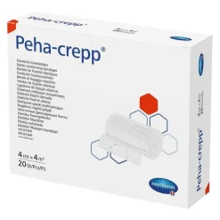 Best Peha Crepp Fixierbinde 4 cm x 4 m, 20 St Haft- & Fixierbinden
