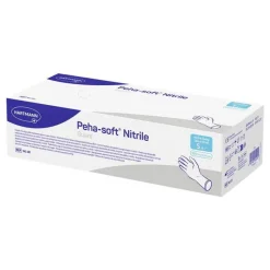 Peha Soft nitrile guard Untersuchungshandschuhe puderfrei unsteril S, 100 St