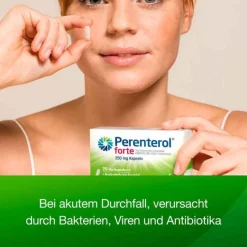 Sale Perenterol ® forte 250 mg bei akutem Durchfall & zur Vorbeugung, 2x20 St