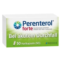 Perenterol® forte 250 mg bei akutem Durchfall & zur Vorbeugung, 50 St