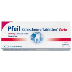 Pfeil Zahnschmerz Filmtabletten, 10 St