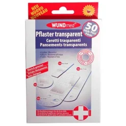 Hot Pflaster transparent wasserfest 4 Größen, 50 St Fingerpflaster