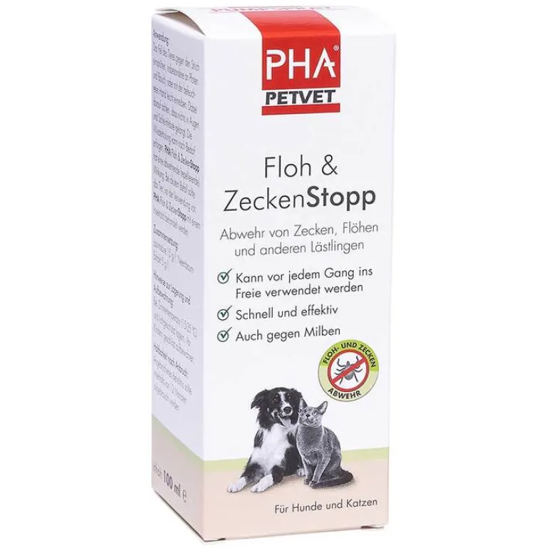 Floh & Zeckenstopp Pumpspray für Hunde / Katzen, 100 ml Flöhe, Zecken & Co.|Flöhe, Zecken & Co.