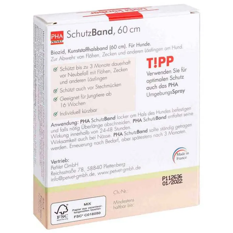 Sale Schutzband für Hunde, 1 St Flöhe, Zecken & Co.