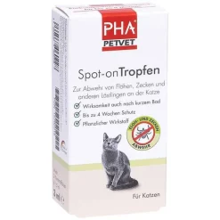 New PHA Spot-on Tropfen für Katzen, 2X1.5 ml