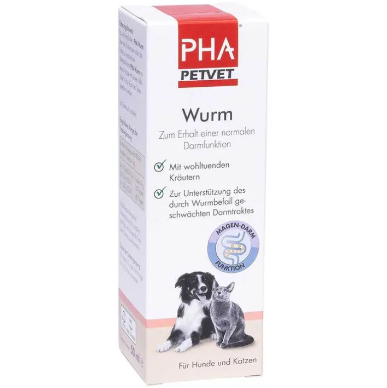 Discount Wurm Tropfen für Hunde / Katzen, 50 ml Magen & Darm|Magen & Darm