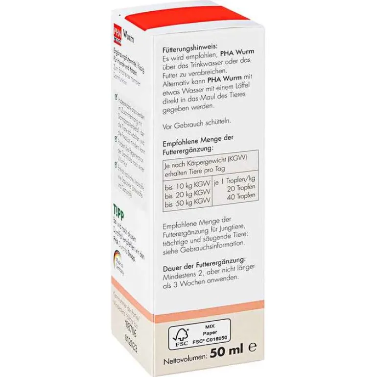 Discount Wurm Tropfen für Hunde / Katzen, 50 ml Magen & Darm|Magen & Darm