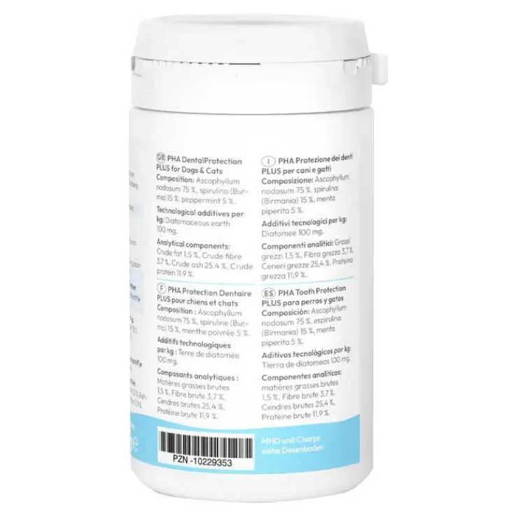 PHA Zahnschutz Plus Pulver für Hunde / Katzen, 60 g