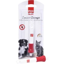 Hot Zeckenzange für Hunde und Katzen, 1 St Flöhe, Zecken & Co.|Zeckenpinzetten