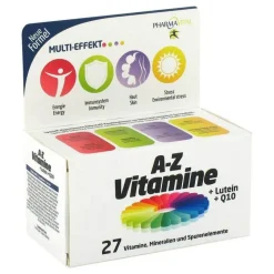 Pharmavital A-Z Vitamine + Lutein + Q10 Tabletten, 60 St Lutein