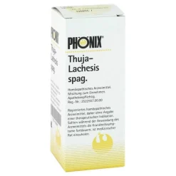 Hot Thuja lachesis spag. Tropfen, 100 ml Phönix