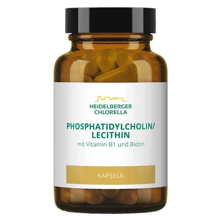 Outlet Heidelberger Chlorella Phosphatidylcholin / Lecithin Phospholipide Kapseln, 60 St