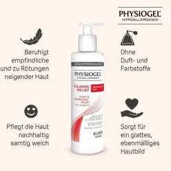 Hot Physiogel Calming Relief sanfte Reinigungsmilch für empfindliche Haut, 200 ml
