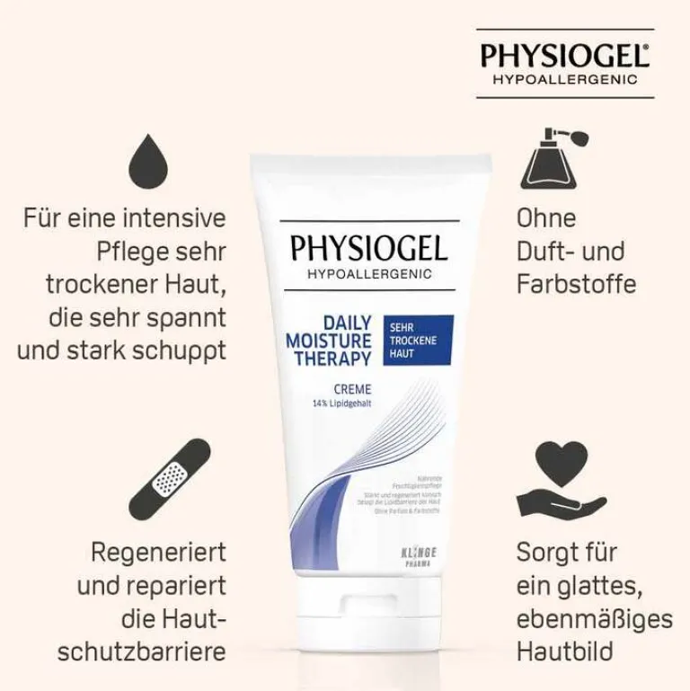 Discount Physiogel Daily Moisture Therapy für sehr trockene Haut Creme , 150 ml