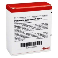 Hot Injeel Placenta Suis forte Ampullen, 10 St