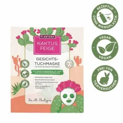 Best Plantana Kaktusfeige Gesichtstuchmaske mit Aloe Vera, 1 St
