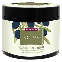 Best Plantana Olive Körpercreme mit Vitamin-E, 500 ml