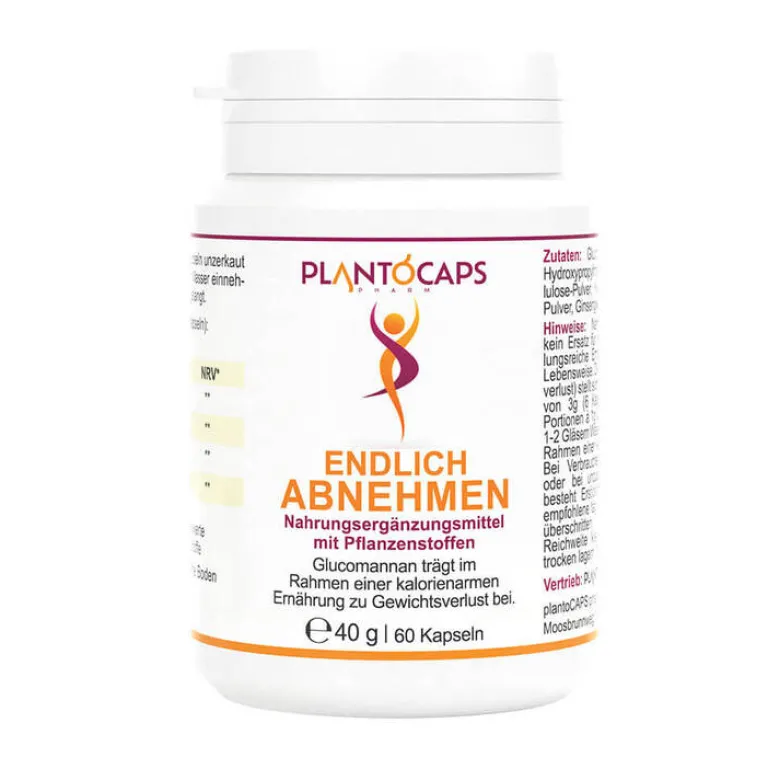 Best Plantocaps Endlich Abnehmen Kapseln, 60 St