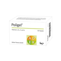 Online Poligel Kapseln, 60 St Vitamin K|Vitamin E (Tocopherol)