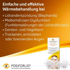 Hot Augenmaske, 1 St Kalt-Warm Kompresse