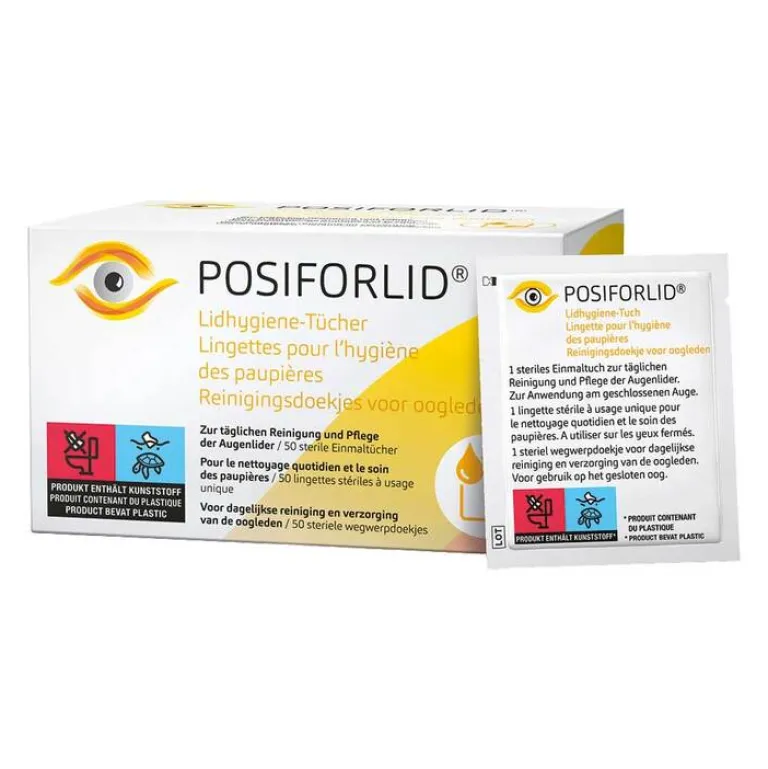 Best Lidhygiene-Tücher, 50 St Augenpflege