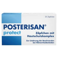 Posterisan protect Suppositorien, 25 St