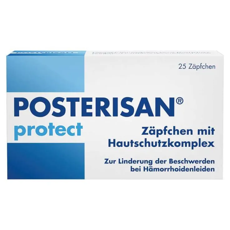 Posterisan protect Suppositorien, 25 St