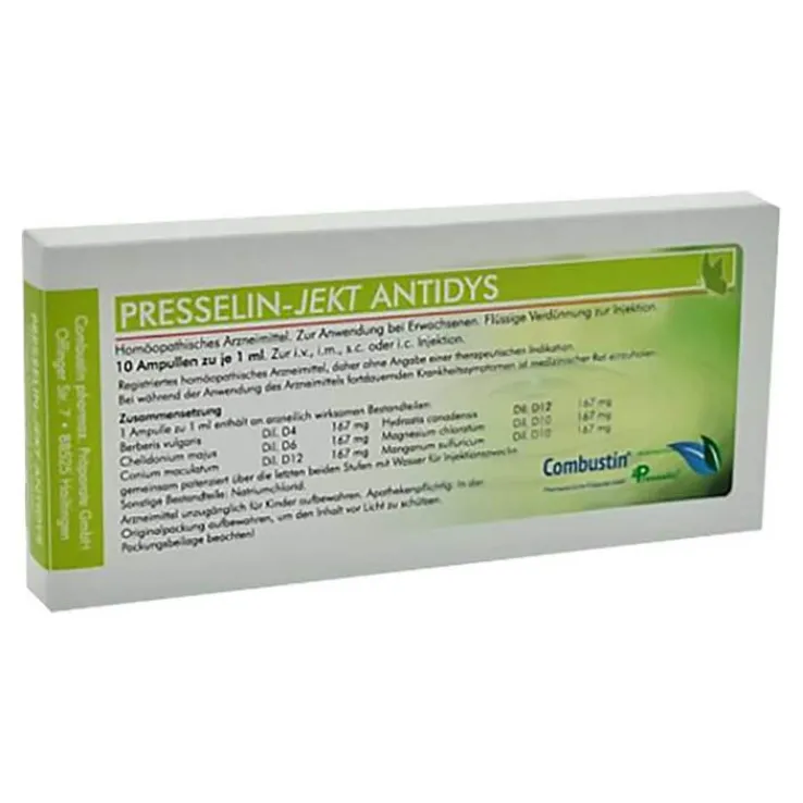 Presselin-Jekt Antidys Ampullen, 10X1 ml