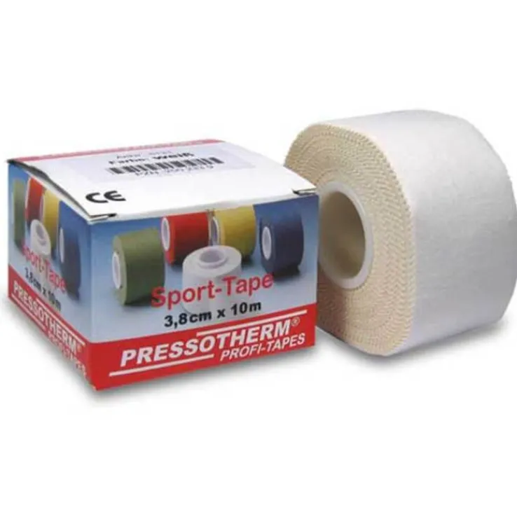 Pressotherm Sport-Tape 3,8cmx10m weiß, 1 St