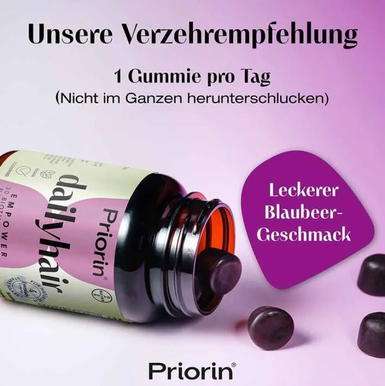 Best dailyhair Empower Gummies, 30 St Mikronährstoffe