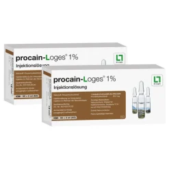 Procain-Loges 1% Injektionslösung Ampullen, 100X2 ml